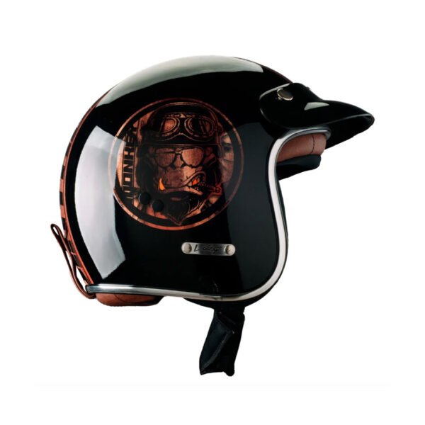 CASCO ABIERTO VINTAGE MONKEY NEGRO VERTIGO - Image 2