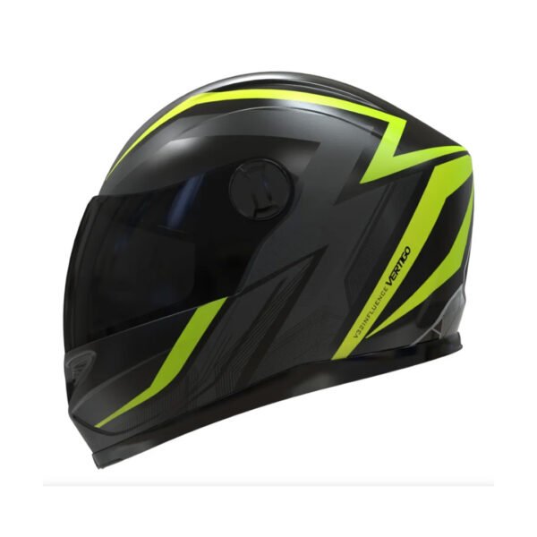 CASCO VERTIGO INTEGRAL V32 INFLUENCE AMARILLO/NEGRO MATE TALLE XL - Image 2