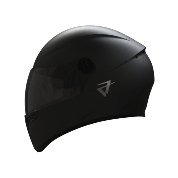 CASCO VERTIGO INTEGRAL V50 MONOCHROME DARK FULL NEGRO MATE C/ALERON - Image 2
