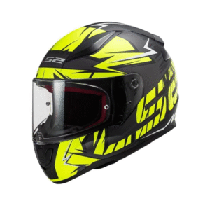 CASCO LS2 INTEGRAL 353 RAPID CROMO MATT NEGRO / AMARILLO