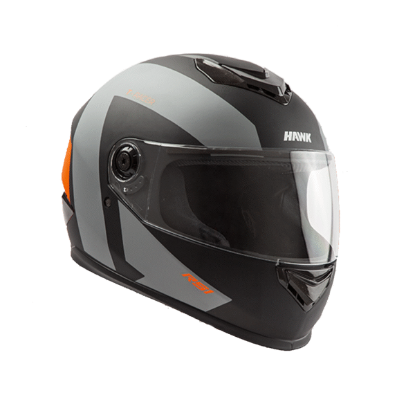 CASCO INTEGRAL RS1F FLUO NARANJA TALLE L HAWK - Image 2