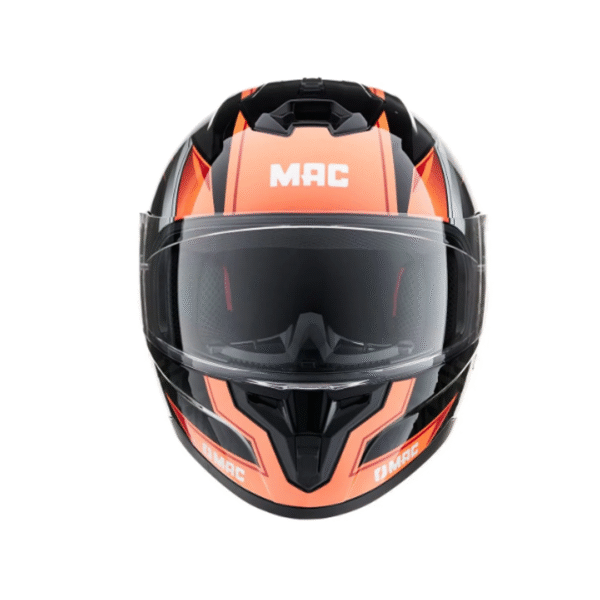 CASCO MAC INTEGRAL 070 VOLT KOMAK NEGRO/ROJO - Image 2