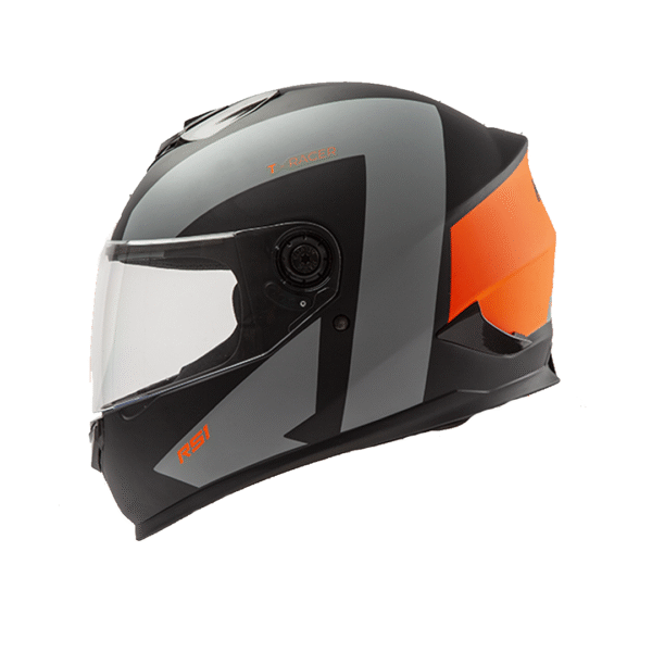 CASCO INTEGRAL RS1F FLUO NARANJA TALLE L HAWK - Image 3
