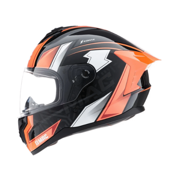 CASCO MAC INTEGRAL 070 VOLT KOMAK NEGRO/ROJO - Image 3