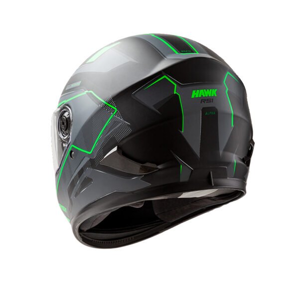 CASCO HAWK INTEGRAL RS1F VERDE - Image 3