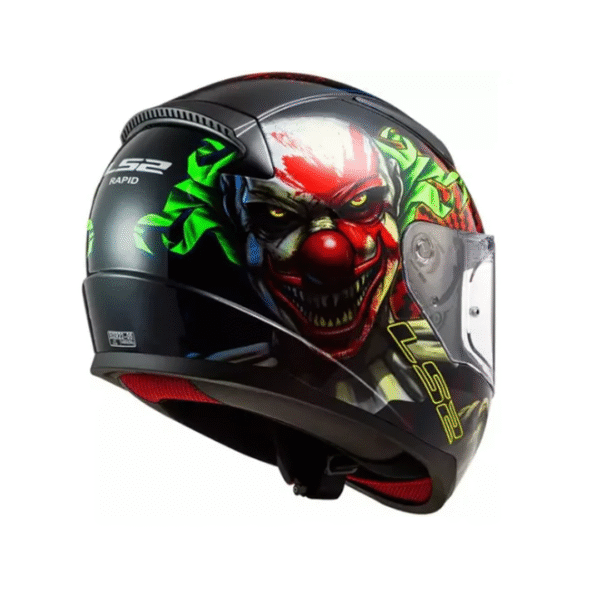 CASCO LS2 INTEGRAL 353 RAPID HAPPY DREAM NEGRO - Image 3
