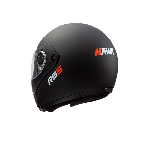 CASCO HAWK INTEGRAL REBATIBLE RS5 NEGRO MATE - Image 4