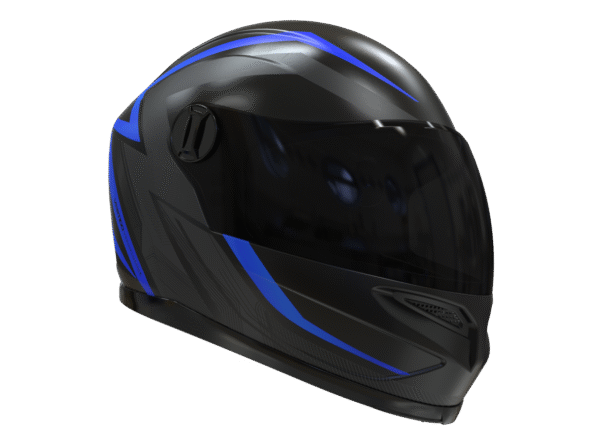 CASCO VERTIGO INTEGRAL V32 INFLUENCE AZUL/NEGRO - Image 4