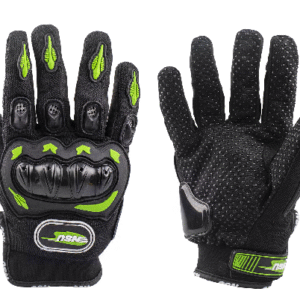 GUANTES CALLE S-11 C/PROTECCIONES VERDE TALLE L NSU