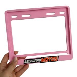 PORTA PATENTE UNIVERSAL MERCOSUR ROSA BELGRANO MOTOS