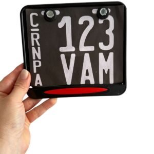 PORTA PATENTE UNIVERSAL MERCOSUR C/OJO DE GATO VC