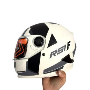 CASCO INTEGRAL RS1F BLANCO TALLE L HAWK