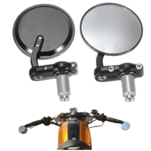 ESPEJOS CAFE RACE PUNTERAS REDONDO (PAR) ARG