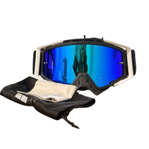 ANTIPARRAS CROSS 10QX 2023 BLANCO/NEGRA ESPEJADA C/MICA 100%