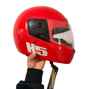 CASCO INTEGRAL H5 ROJO TALLE S HALCON