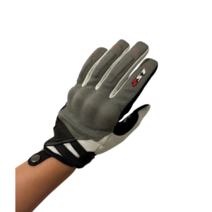 GUANTES CALLE DART 2 C/PROTECCIONES GRIS PERLA TALLE L LS2