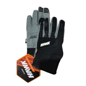 GUANTES CROSS FIT AJUSTABLE GRIS TALLE M HAWK