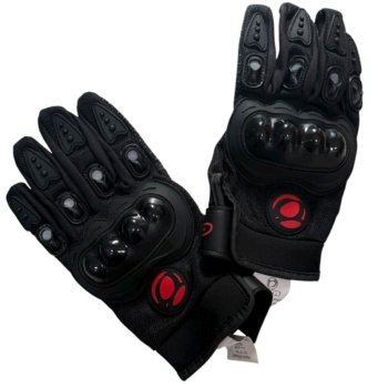 GUANTES CALLE RACING CITY C/PROTECION NEGRO TALLE M OKINOI