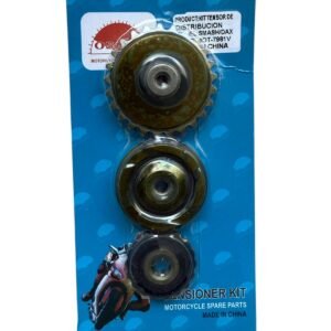 KIT TENSOR DISTRIBUCION GILERA SMASH 110 C/DIENTES (3 PCS) OSAKA