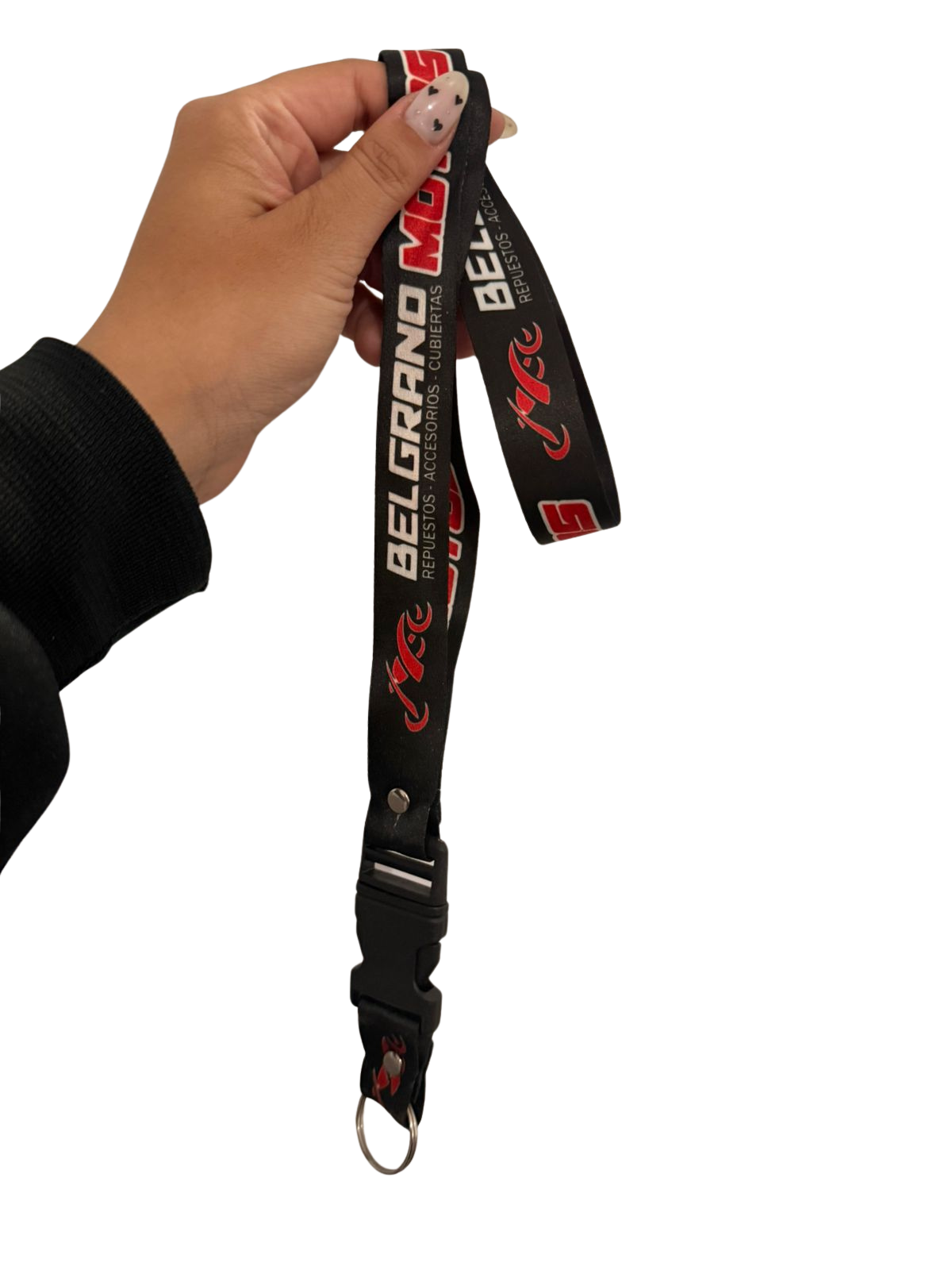 LLAVERO CINTA PARA COLGAR BELGRANO MOTOS PROMO ARG