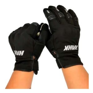 GUANTES NEOPREN NIGHT RIDER C/PROTECCION NEGRO TALLE M HAWK