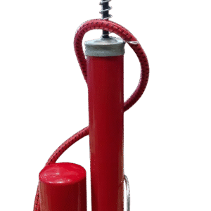 INFLADOR PIE BICI S/TANQUE - ROJO ARG