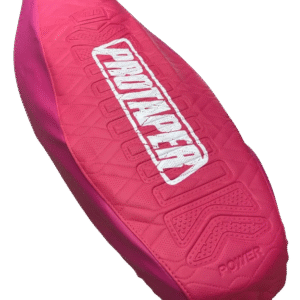 FUNDA GILERA SMASH 110 GRIP C/SERIGRAFIA Y ELASTICO MOD.POWER FUCSIA GL