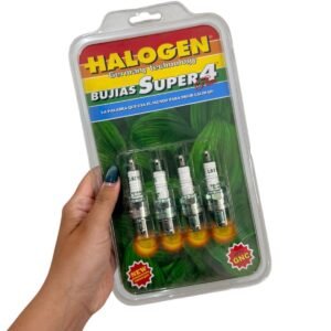BUJIA L9YC (2 TIEMPOS) 4 ELECTRODOS SUPER 4 HALOGEN
