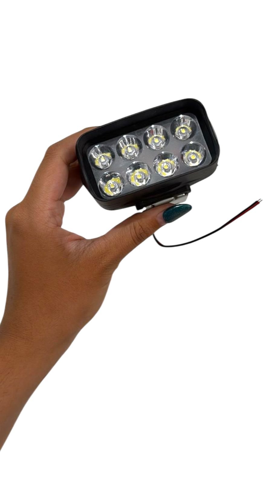 FAROL UNIVERSAL RECTANGULAR LED (8 LED) T08C PLASTICO 8W C/U SPOTLIGHT