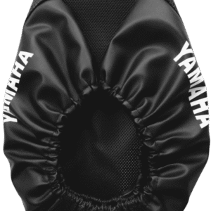 FUNDA YAMAHA CRYPTON GRIP C/SERIGRAFIA Y ELASTICO MOD.POWER NEGRO GL
