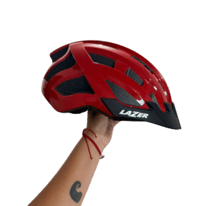 CASCO BICI MTB COMPAC 21 VENTILACIONES ROJO TALLE UNICO LAZER