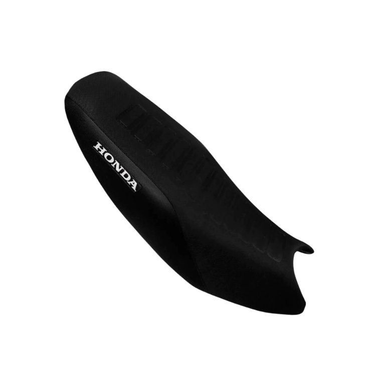 FUNDA HONDA CG 150 TITAN GRIP C/SERIGRAFIA Y ELASTICO MOD.POWER NEGRO GL