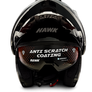CASCO INTEGRAL REBATIBLE RS5X SOLID NEGRO TALLE XL HAWK
