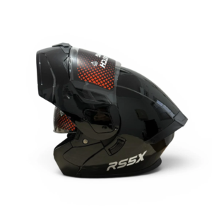 CASCO INTEGRAL REBATIBLE RS5X SOLID NEGRO TALLE XL HAWK