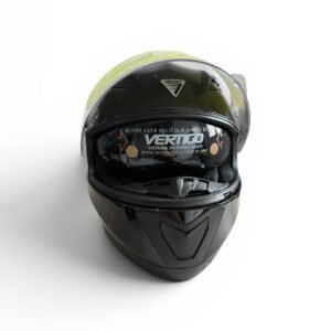 CASCO INTEGRAL V60 ICONIC DOBLE VISOR NEGRO TALLE XL VERTIGO