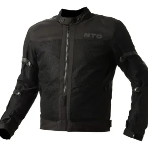 CAMPERA SOFTSHELL SONIC CORTA C/PROTECCION NEGRO TALLE M NINETOONE