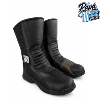 BOTA PISTA TURISMO ALTAS SINTETICO NEGRO TALLE 41 VERTIGO