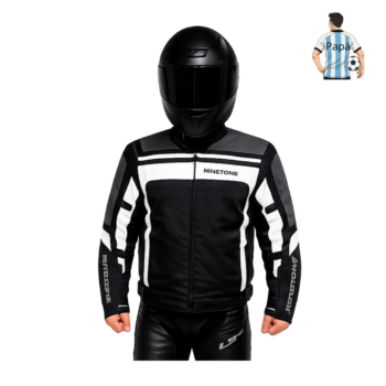 CAMPERA CORDURA FUSE EVO C/PROTECCION NEGRO GRIS TALLE XXL NINETOONE