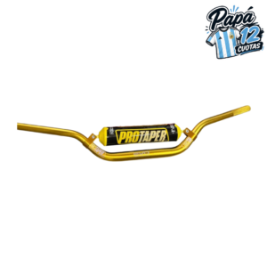 MANUBRIO CROSS ALUMINIO CON PAD DORADO (22 MM) PROTAPER