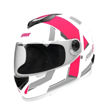 CASCO INTEGRAL RS1F BLANCO TALLE L HAWK