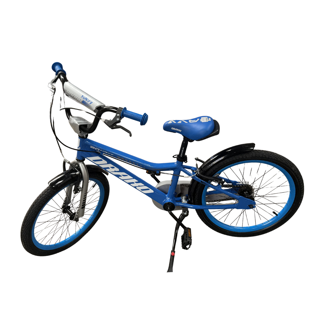 BICICLETA CROSS ALUMINIO NAVY ROD 16 AZUL/GRIS DRAKO