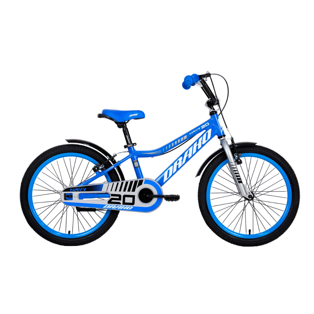 BICICLETA CROSS ALUMINIO NAVY ROD 16 AZUL/GRIS DRAKO - Image 2