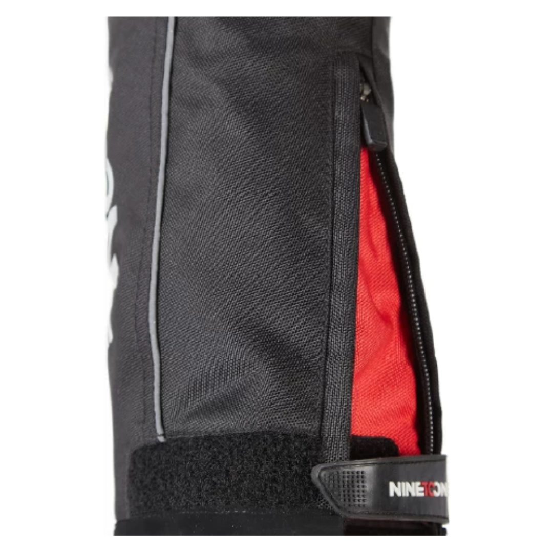 CAMPERA CORDURA VOLT C/PROTECCION NEGRO ROJO TALLE 4XL NINETOONE - Image 4