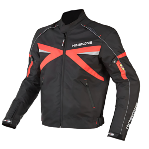 CAMPERA CORDURA VOLT C/PROTECCION NEGRO ROJO TALLE 4XL NINETOONE