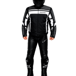 CAMPERA CORDURA FUSE EVO C/PROTECCION NEGRO GRIS TALLE 3XL NINETOONE