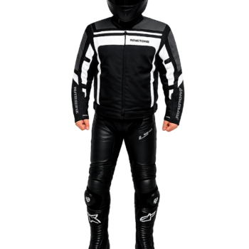 CAMPERA CORDURA FUSE EVO C/PROTECCION NEGRO GRIS TALLE 3XL NINETOONE