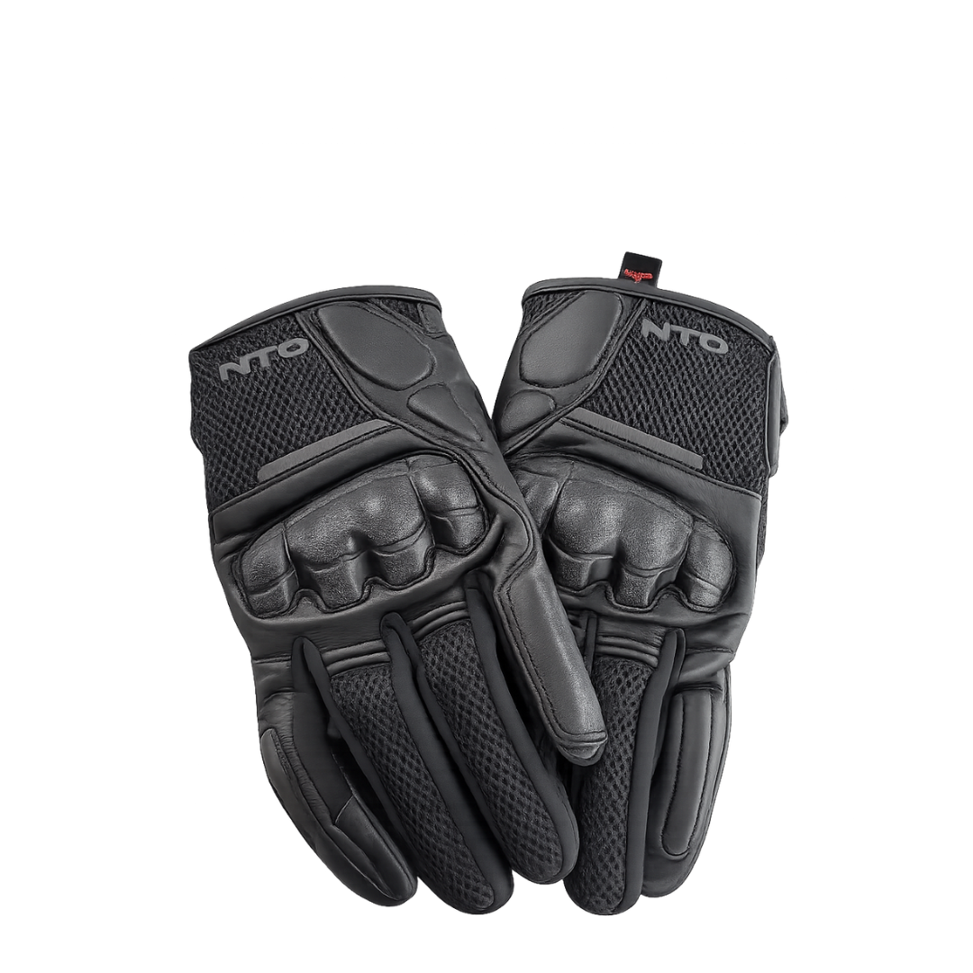 GUANTES TOURING SUMMER C/PROTECCION NEGRO TALLE M NTO