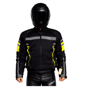 CAMPERA CORDURA 4S C/PROTECCION 4 ESTACIONES NEGRO FLUOR TALLE 3XL NINETOONE
