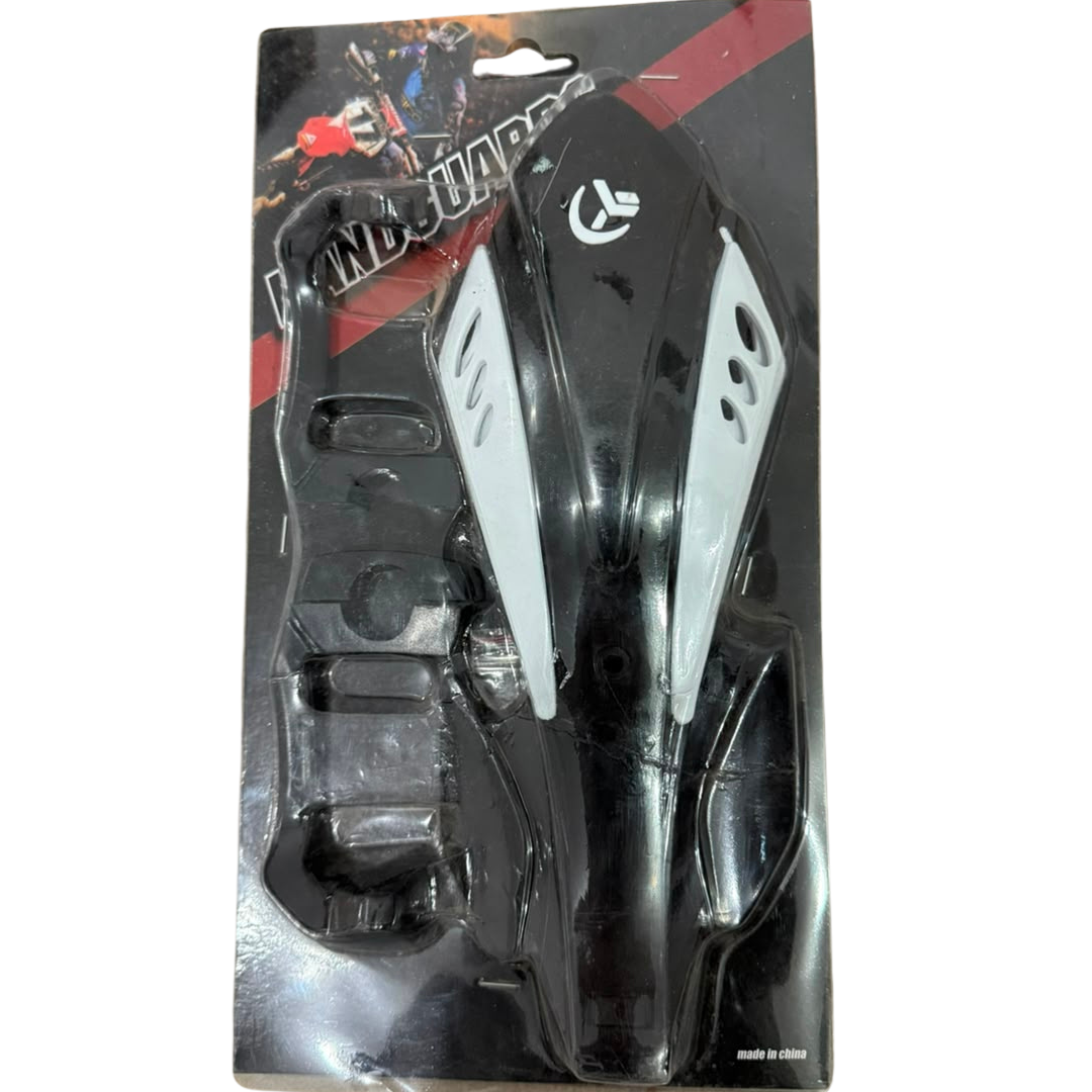 CUBRE MANOS CROSS UNIVERSAL BLANCO/NEGRO CY-1022 NSU - Image 3