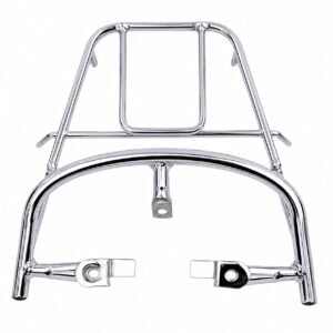 PARRILLA AGARRA MANOS YAMAHA YBR 125 CROMADA OKINOI